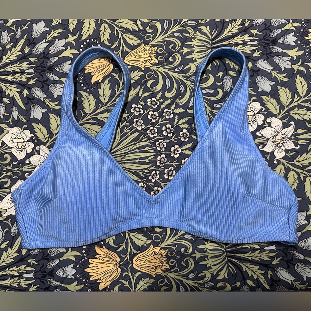 Blue Women's Bikini Top